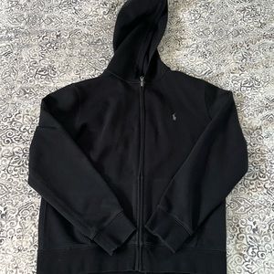 Polo Ralph Lauren black Size L (14/16)
Double Knit Tech-Ls Fz-Tp-Knt Hoodie
